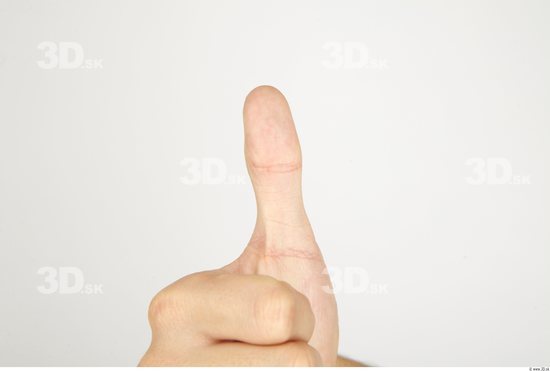 Fingers Whole Body Man Casual Slim Studio photo references