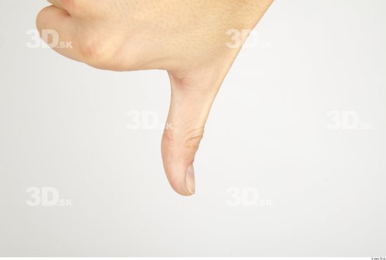 Fingers Whole Body Man Casual Slim Studio photo references