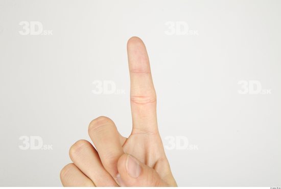 Fingers Whole Body Man Casual Slim Studio photo references