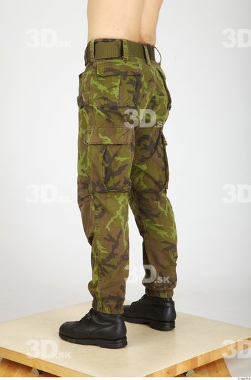 Leg Whole Body Man Army Trousers Athletic Studio photo references