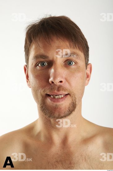 Face Phonemes Man White Athletic Bearded