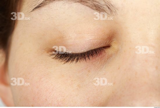 Eye Whole Body Woman Casual Slim Studio photo references