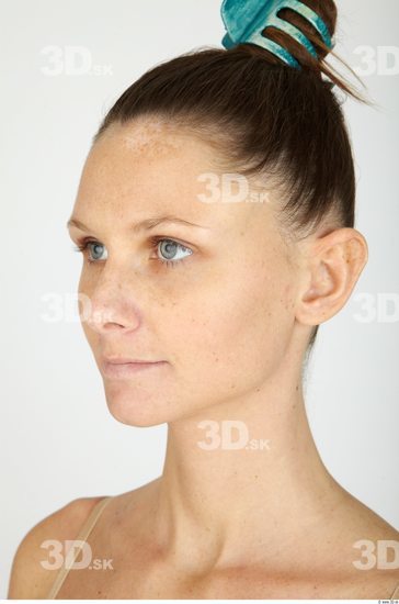 Whole Body Head Woman Casual Underweight Studio photo references