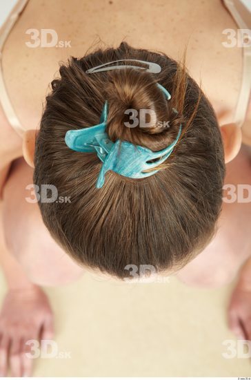 Whole Body Head Woman Casual Underweight Studio photo references