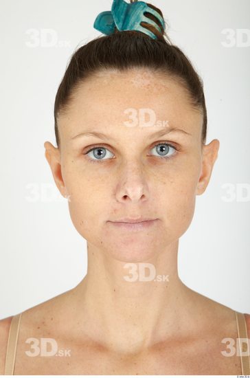 Whole Body Head Woman Casual Underweight Studio photo references