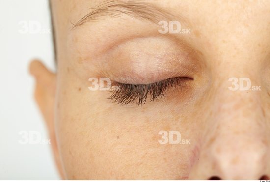 Eye Whole Body Woman Casual Underweight Studio photo references