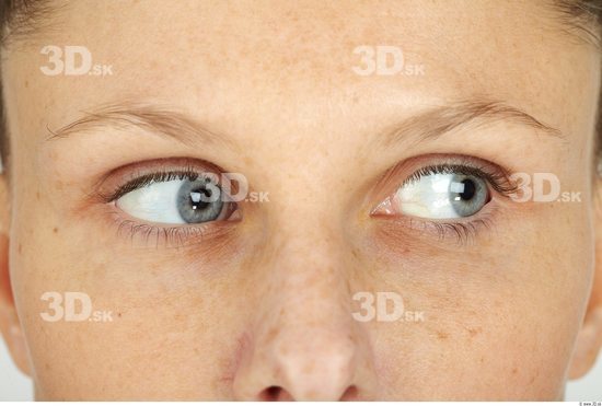 Eye Whole Body Woman Casual Underweight Studio photo references