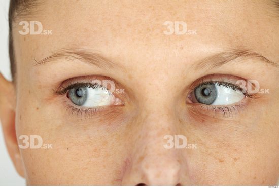 Eye Whole Body Woman Casual Underweight Studio photo references