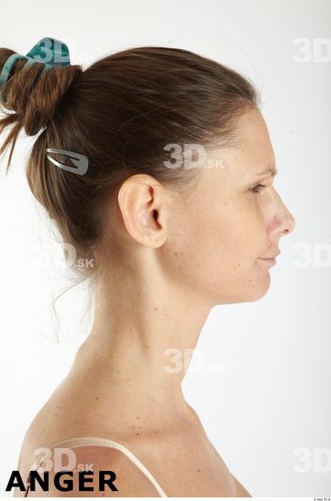 Face Emotions Woman White Underweight