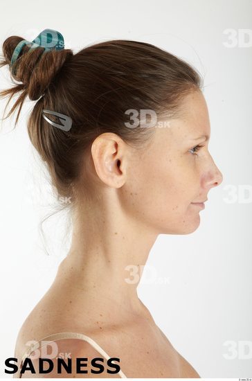 Face Emotions Woman White Underweight