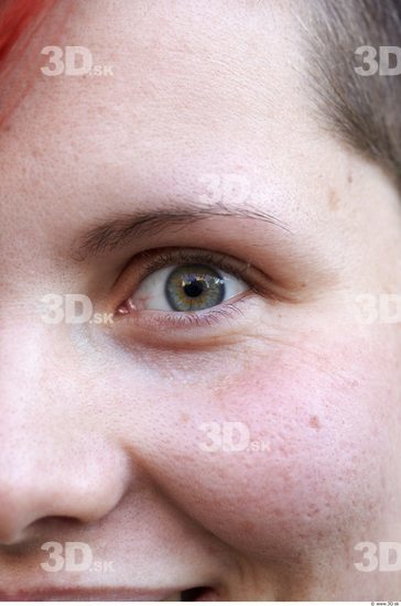 Eye Woman White Overweight