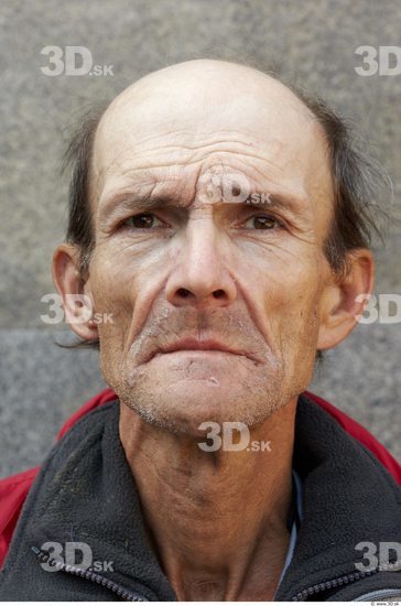 Head Man White Underweight Wrinkles