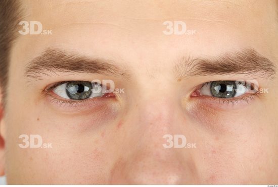 Eye Whole Body Man Casual Athletic Studio photo references