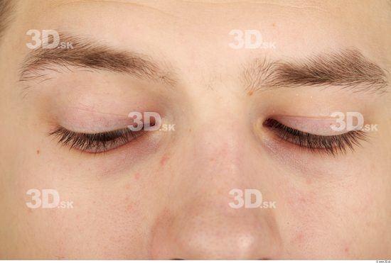 Eye Whole Body Man Casual Athletic Studio photo references