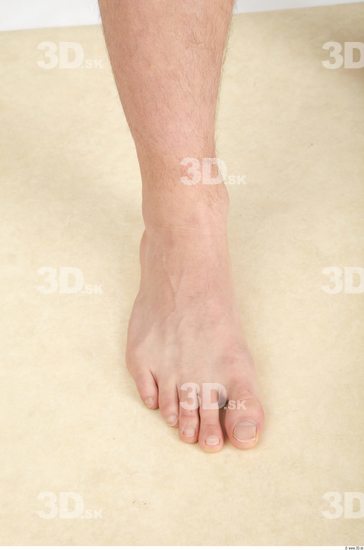 Foot Whole Body Man Nude Casual Athletic Studio photo references