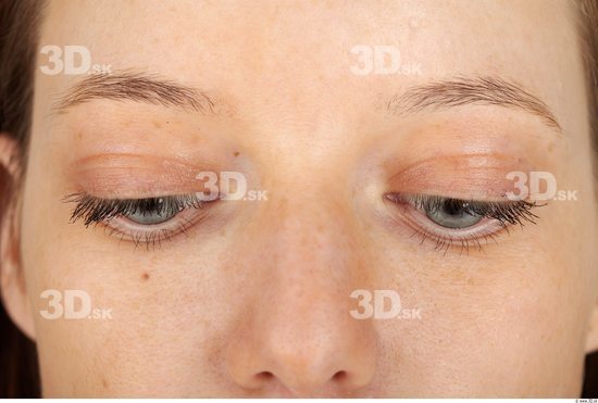 Eye Whole Body Woman Sports Slim Studio photo references