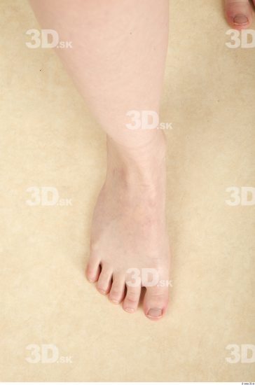 Foot Whole Body Woman Nude Sports Slim Studio photo references