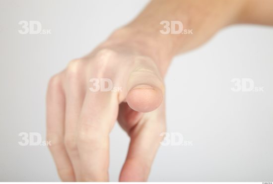 Fingers Whole Body Man Casual Slim Studio photo references