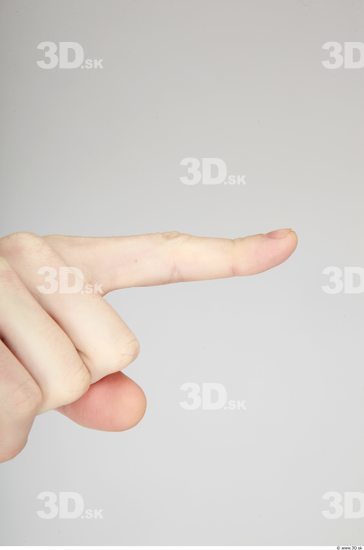 Fingers Whole Body Man Casual Slim Studio photo references