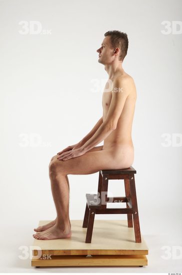 Whole Body Man Artistic poses White Nude Slim