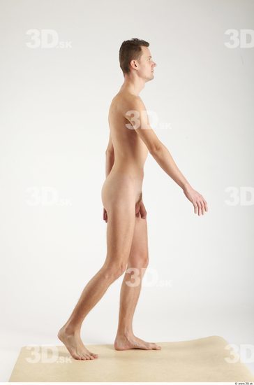 Whole Body Man Animation references White Nude Slim