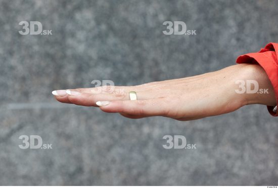 Hand Woman White Jewel Slim