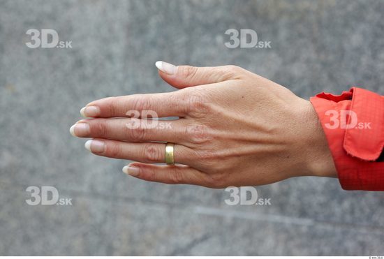 Hand Woman White Jewel Slim