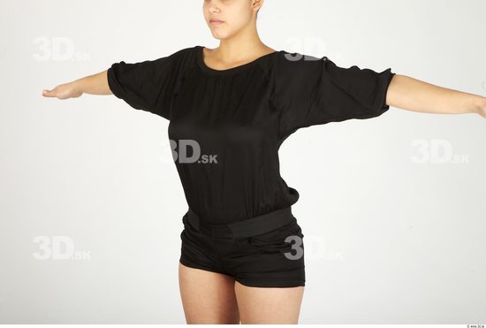 Upper Body Whole Body Woman Casual Overal Average Studio photo references