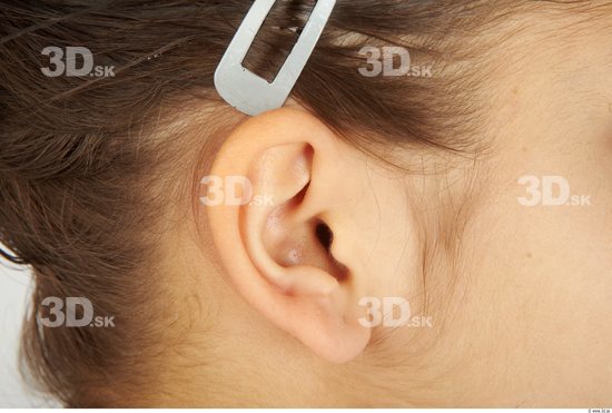 Ear Whole Body Woman Casual Average Studio photo references