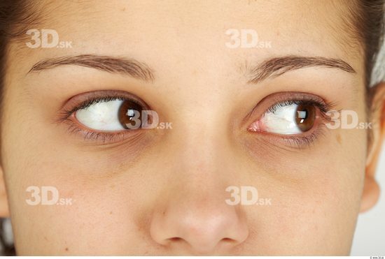 Eye Whole Body Woman Casual Average Studio photo references