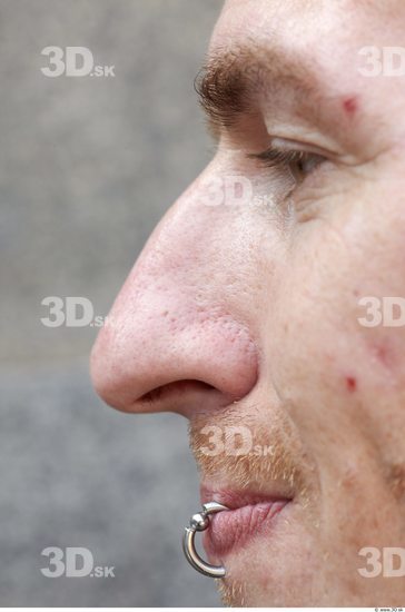 Nose Head Man Woman Casual Athletic Average Street photo references