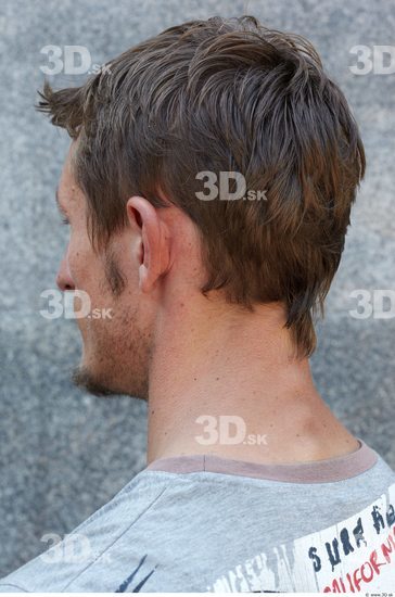 Head Hair Man Casual Slim Athletic Street photo references