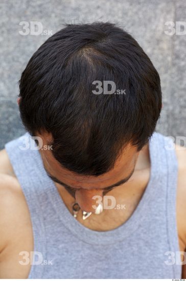 Head Hair Man Casual Slim Street photo references