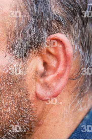 Ear Head Man Casual Slim Average Street photo references