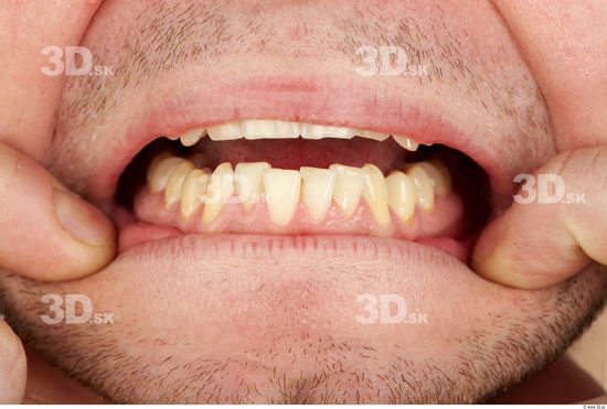 Whole Body Teeth Man Casual Average Studio photo references