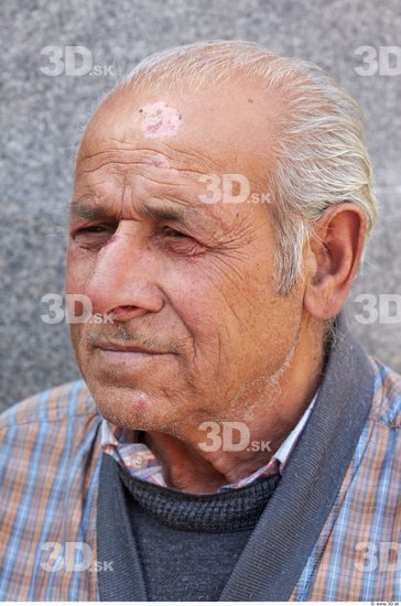 Head Man Woman Casual Average Chubby Wrinkles Street photo references