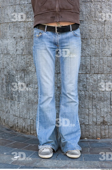 Leg Head Man Woman Casual Jeans Slim Street photo references