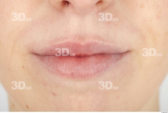 Mouth Whole Body Woman Formal Slim Studio photo references