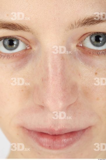 Nose Whole Body Woman Formal Slim Studio photo references