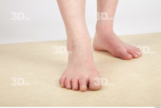 Foot Whole Body Woman Nude Formal Slim Studio photo references