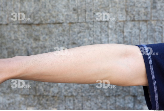 Forearm Man White Nude Chubby