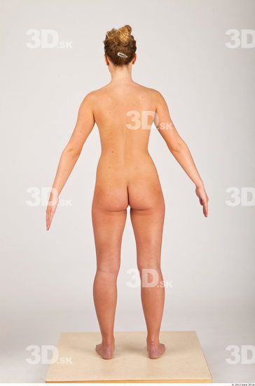 Whole Body Woman Nude Casual Athletic Studio photo references