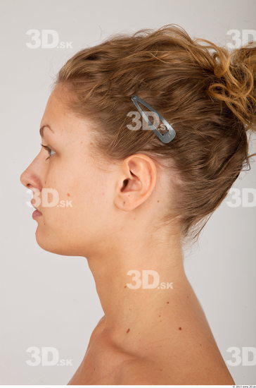 Whole Body Head Woman Casual Athletic Studio photo references