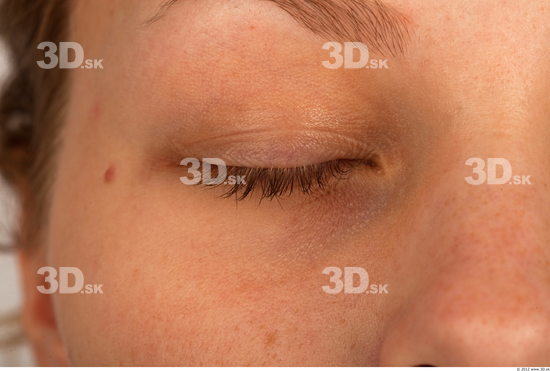 Eye Whole Body Woman Casual Athletic Studio photo references