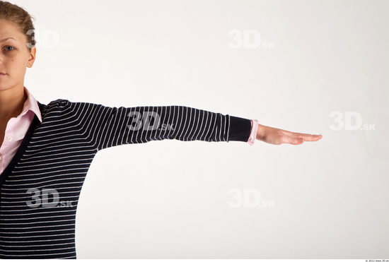 Arm Woman Animation references White Casual Sweater Athletic