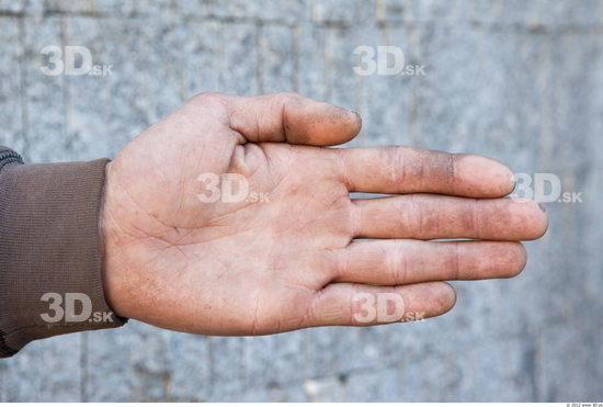 Hand Head Man Casual Slim Street photo references