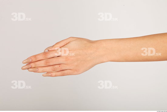 Hand Whole Body Woman Casual Slim Studio photo references