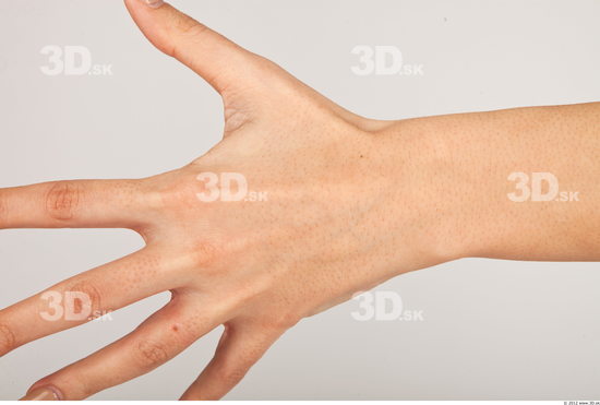 Hand Whole Body Woman Casual Slim Studio photo references