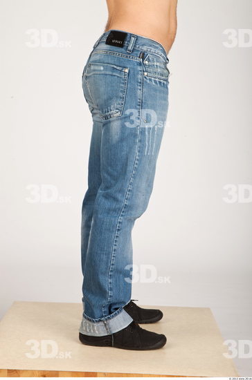 Leg Whole Body Man Casual Jeans Average Studio photo references