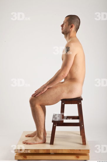 Whole Body Man Artistic poses White Nude Average